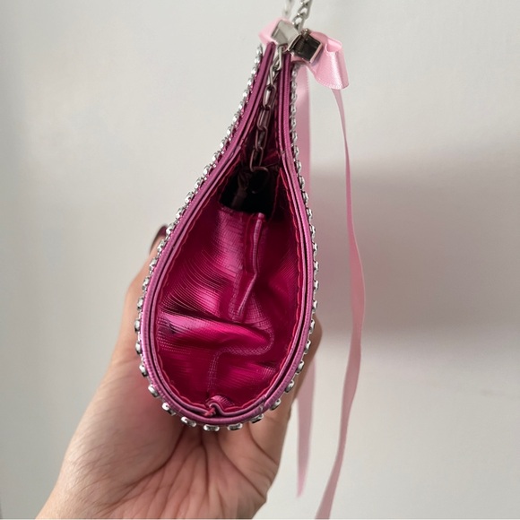 Vintage Metallic PInk Party Bag/Clutch - Picture 6 of 10